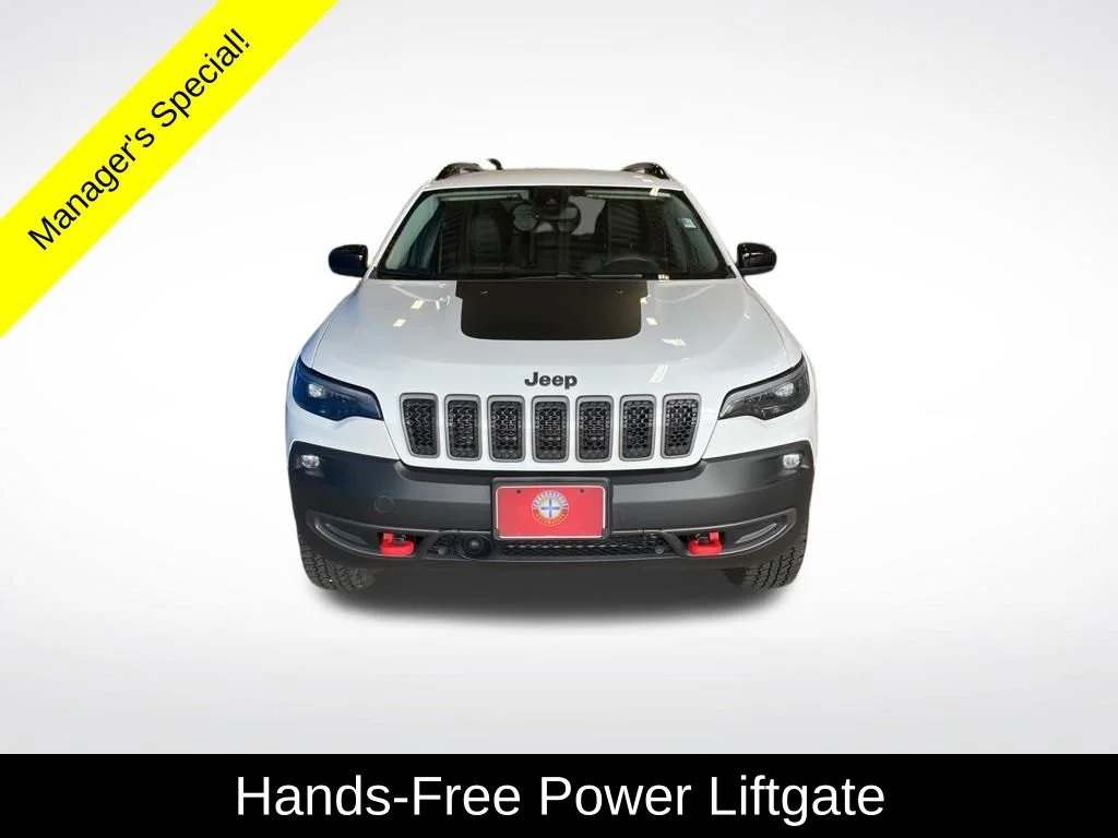 Used 2022 White Jeep Trailhawk image 14