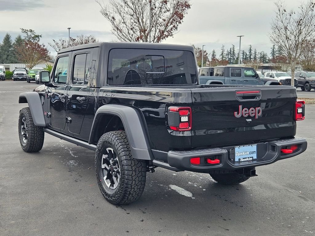 New 2026 Black Clear-Coat Exterior Paint Jeep Rubicon image 4