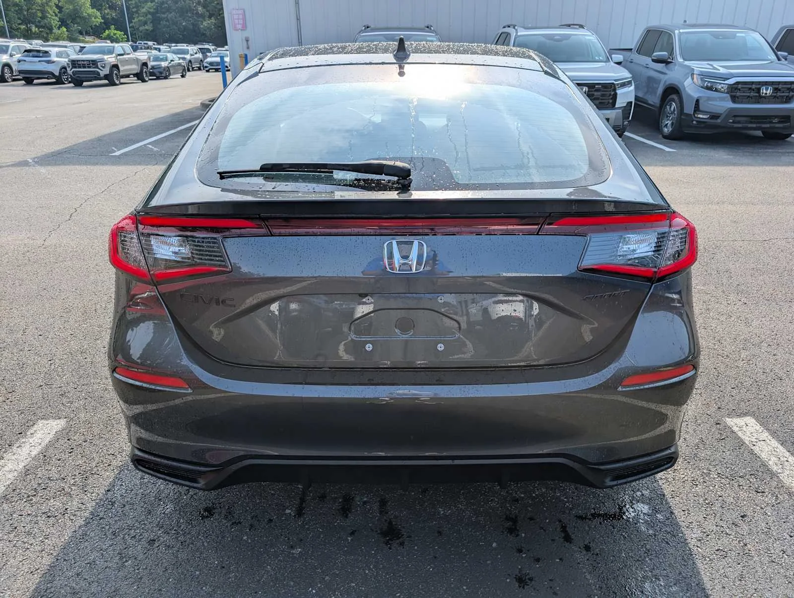New 2026 Meteorite Gray Metallic Honda Sport image 8