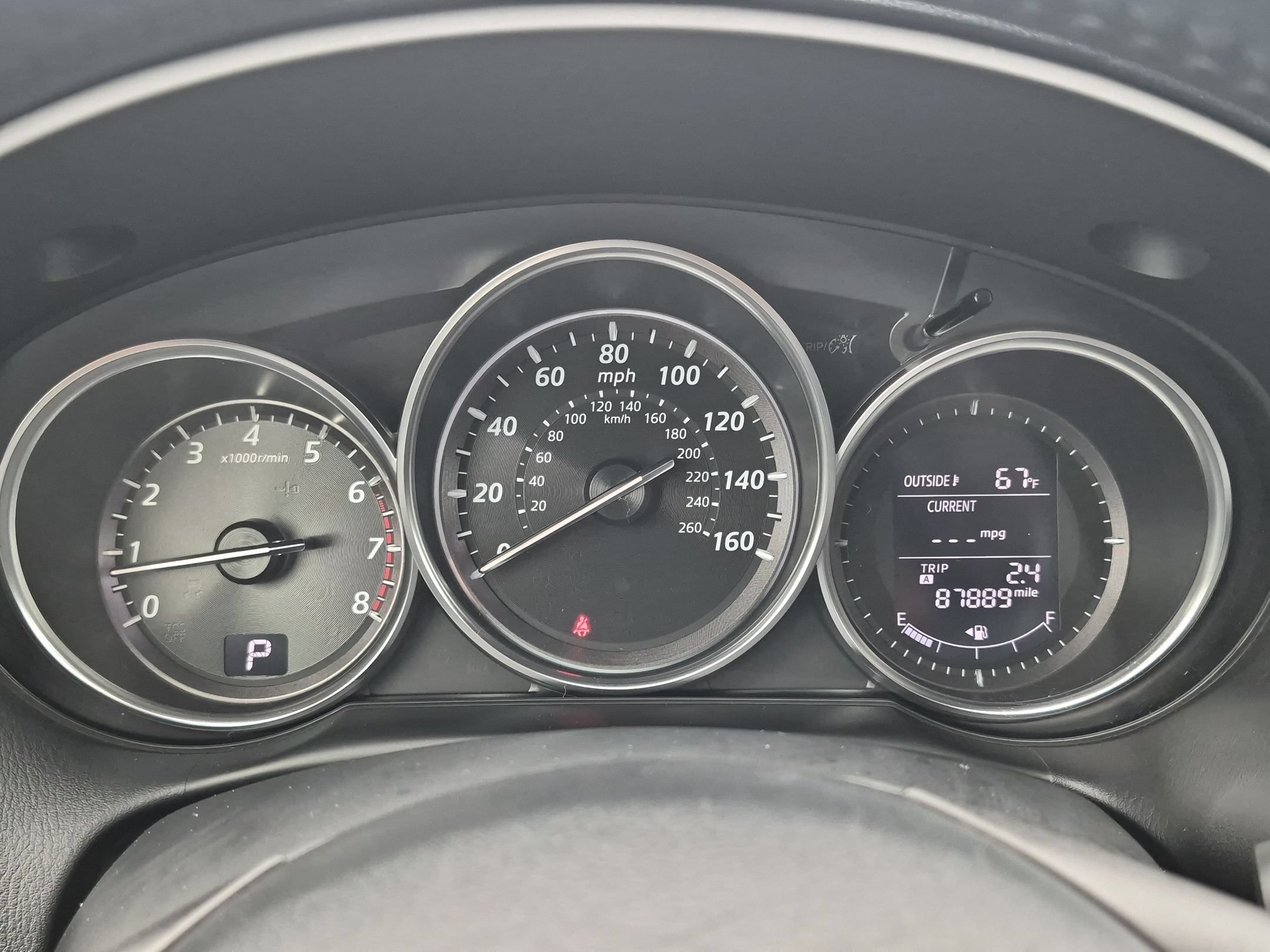 Used 2014 Meteor Gray Mica Mazda Touring AWD image 13