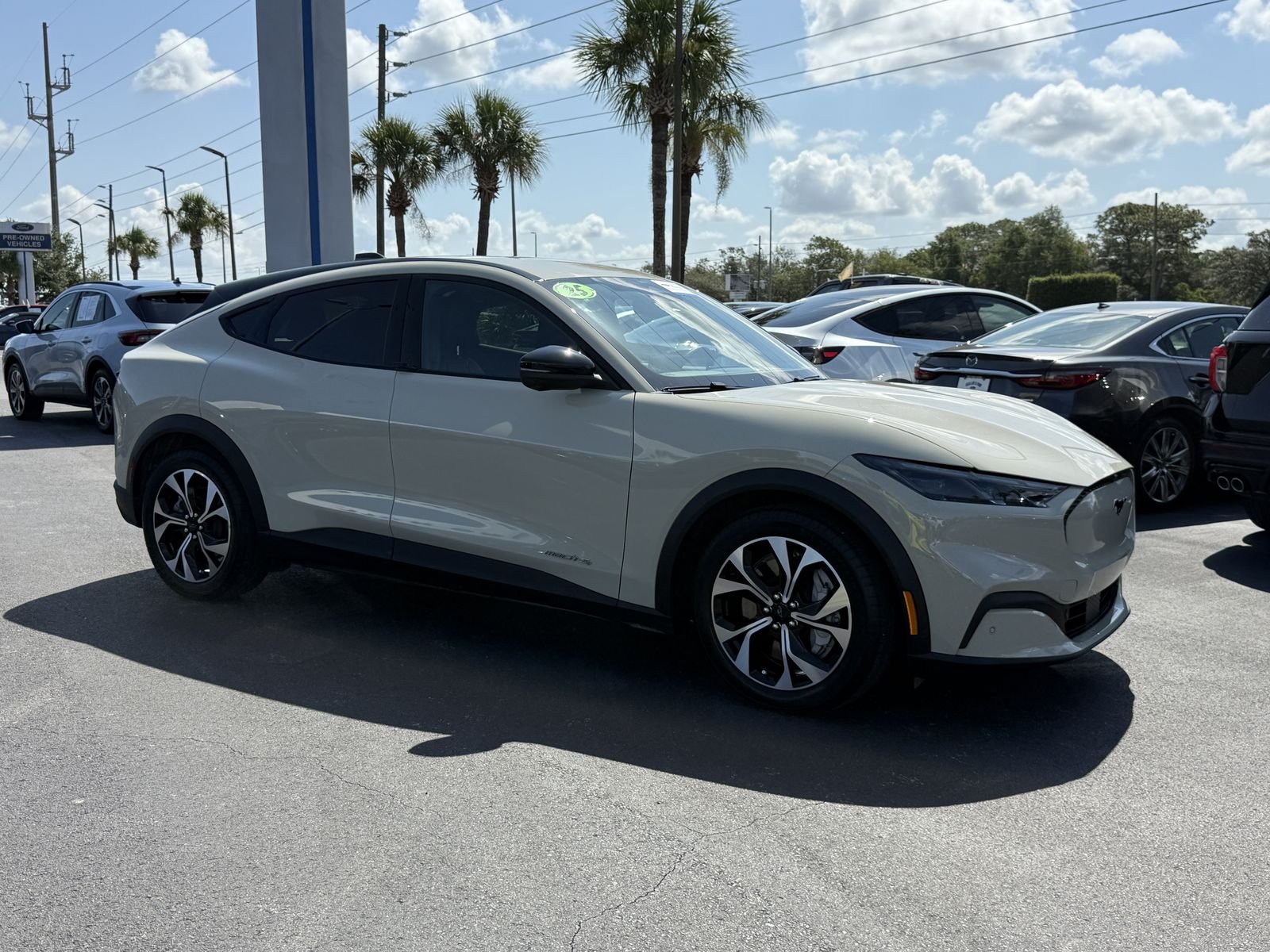 Certified 2025 Ford Mustang Mach-E Select AWD with VIN 3FMTK1S58SMA11698 for sale in Spring Hill, FL