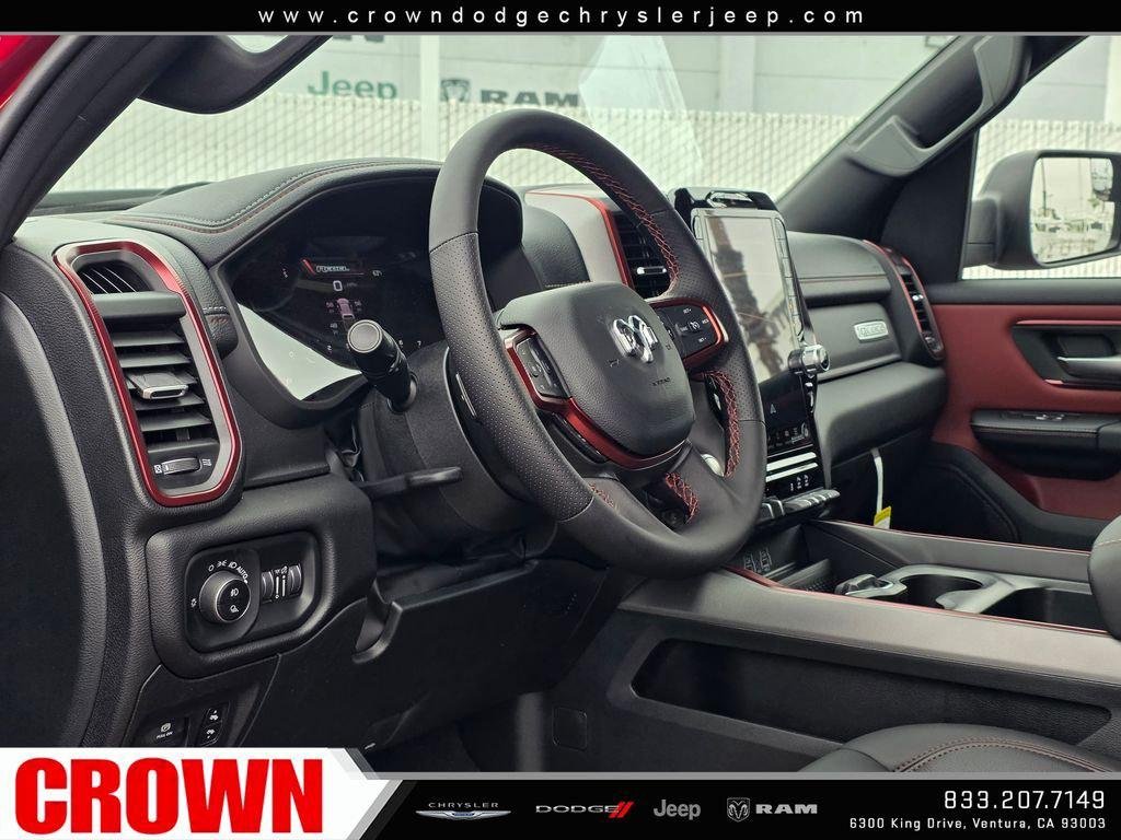 New 2026 Molten Red Pearl-Coat Exterior Paint RAM REBEL image 17