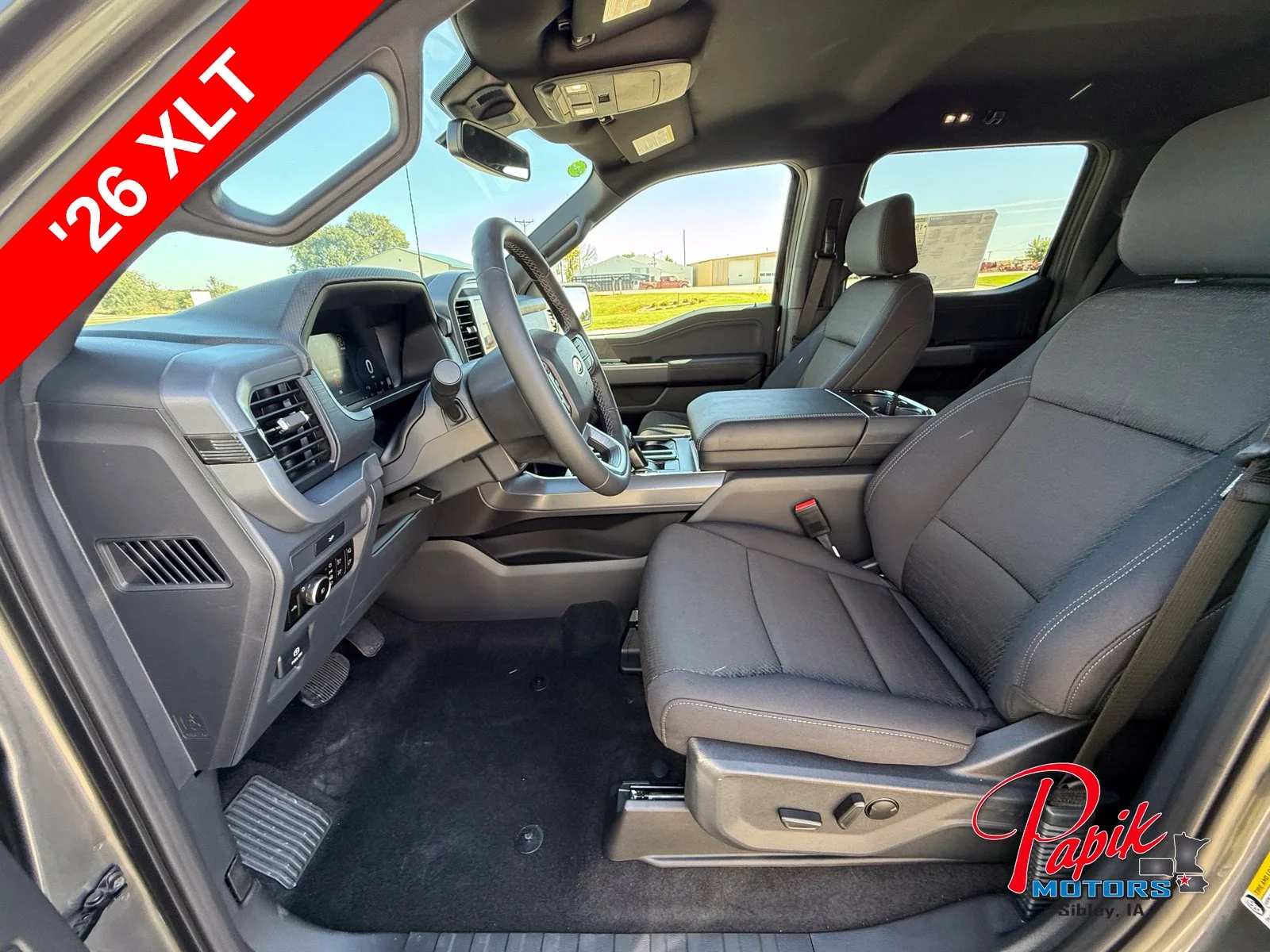 New 2026 Gray Metallic Ford XLT image 13