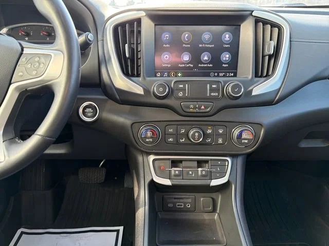Used 2022 Summit White GMC SLT image 29
