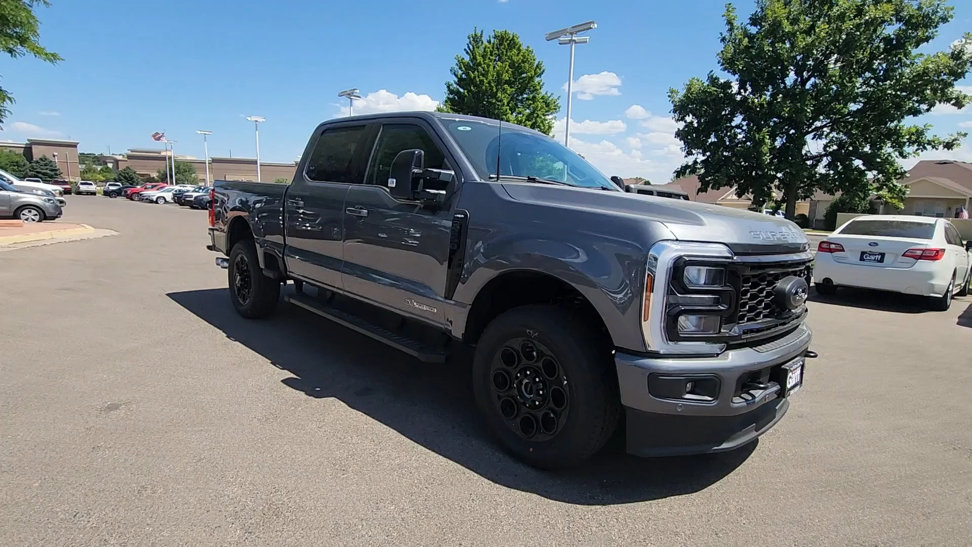 New 2026 Carbonized Gray Metallic Ford LARIAT image 14