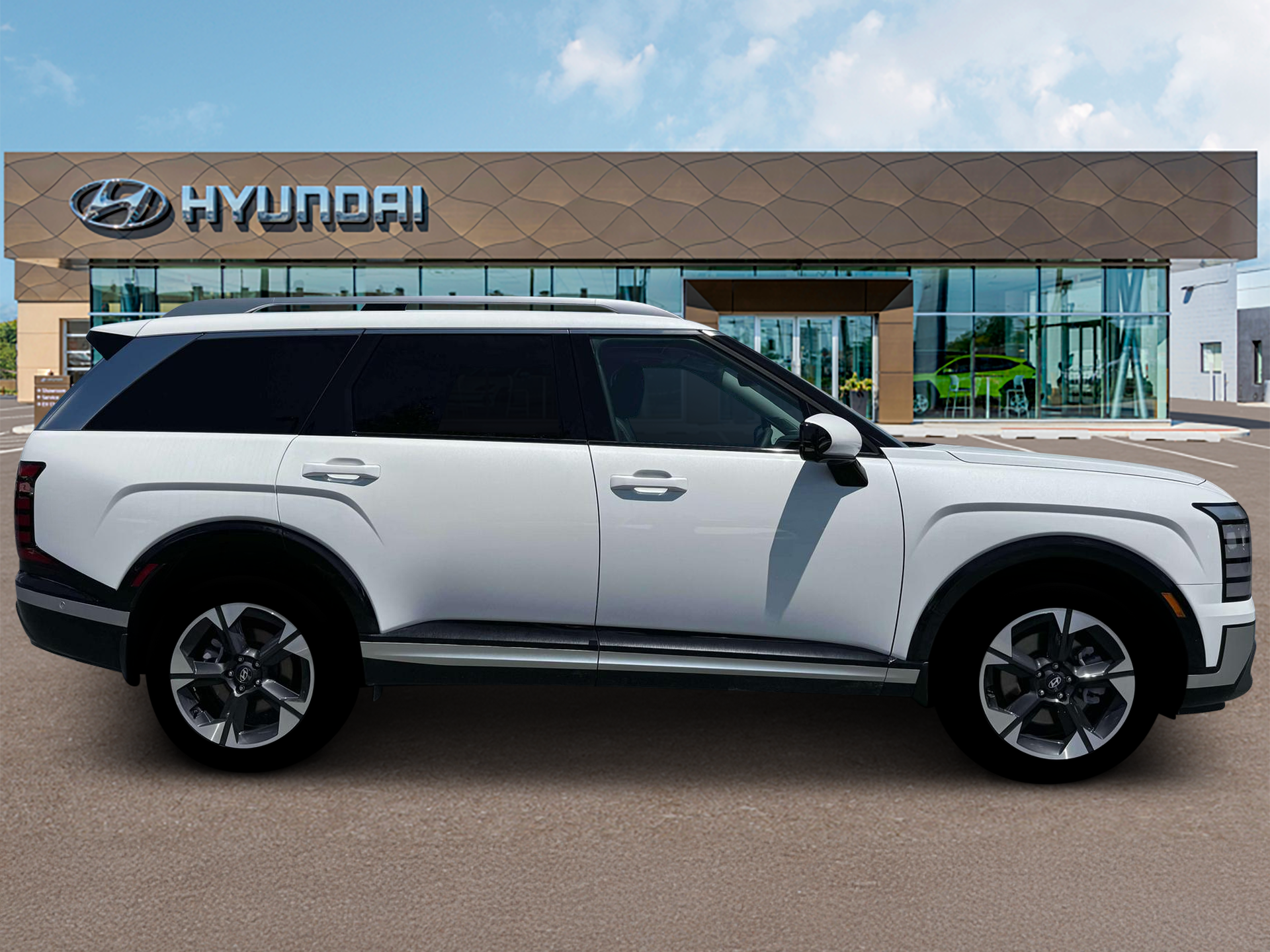 New 2026 Creamy White Pearl Hyundai Limited AWD image 9