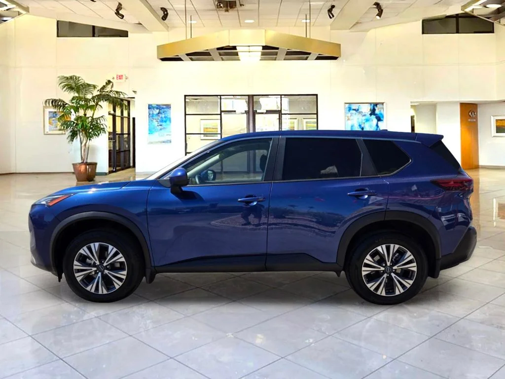 Certified Used 2023 Blue Nissan SV image 8