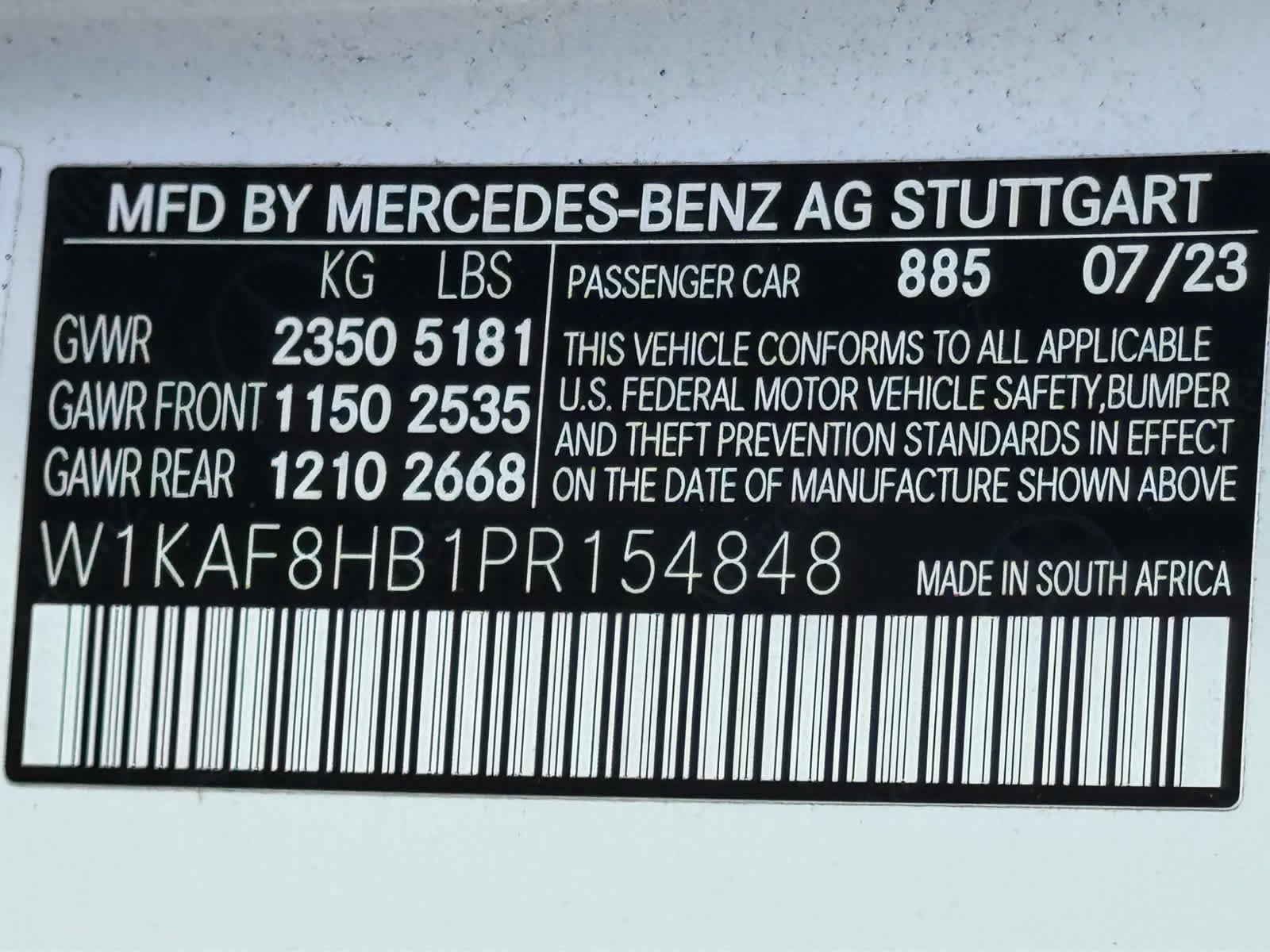 Certified Used 2023 MANUFAKTUR Moonlight White Metallic Mercedes-Benz AMG® C 43 image 18