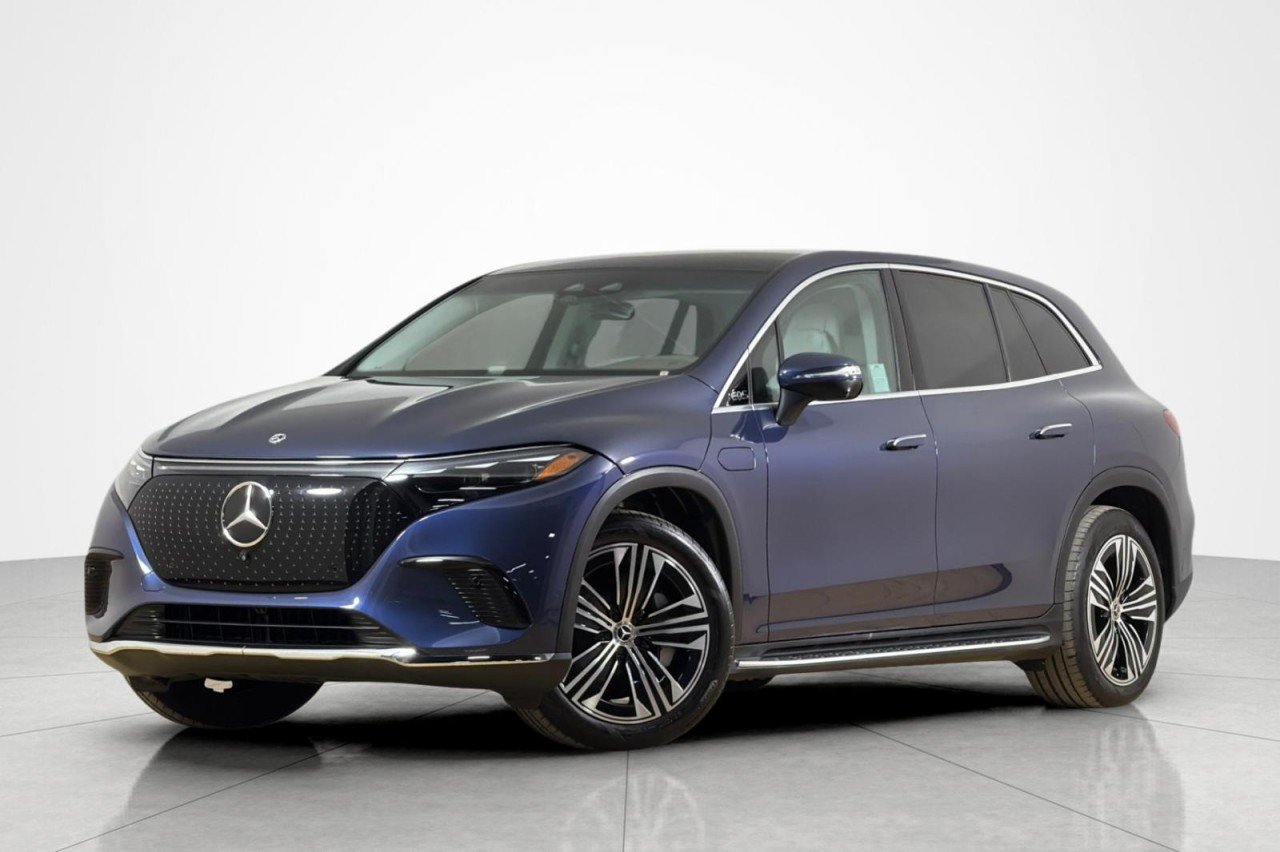 Certified Used 2024 Twilight Blue Metallic Mercedes-Benz EQS 450+ image 1