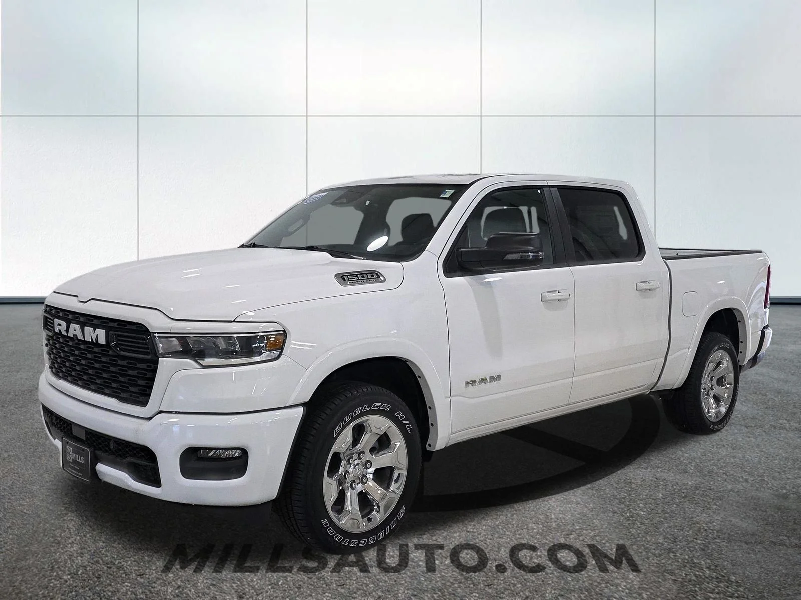 New 2026 Bright White Clear-Coat Exterior Paint RAM Big Horn/Lone Star image 2