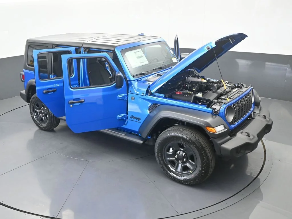 New 2026 Hydro Blue Pearl-Coat Exterior Paint Jeep Sport image 71