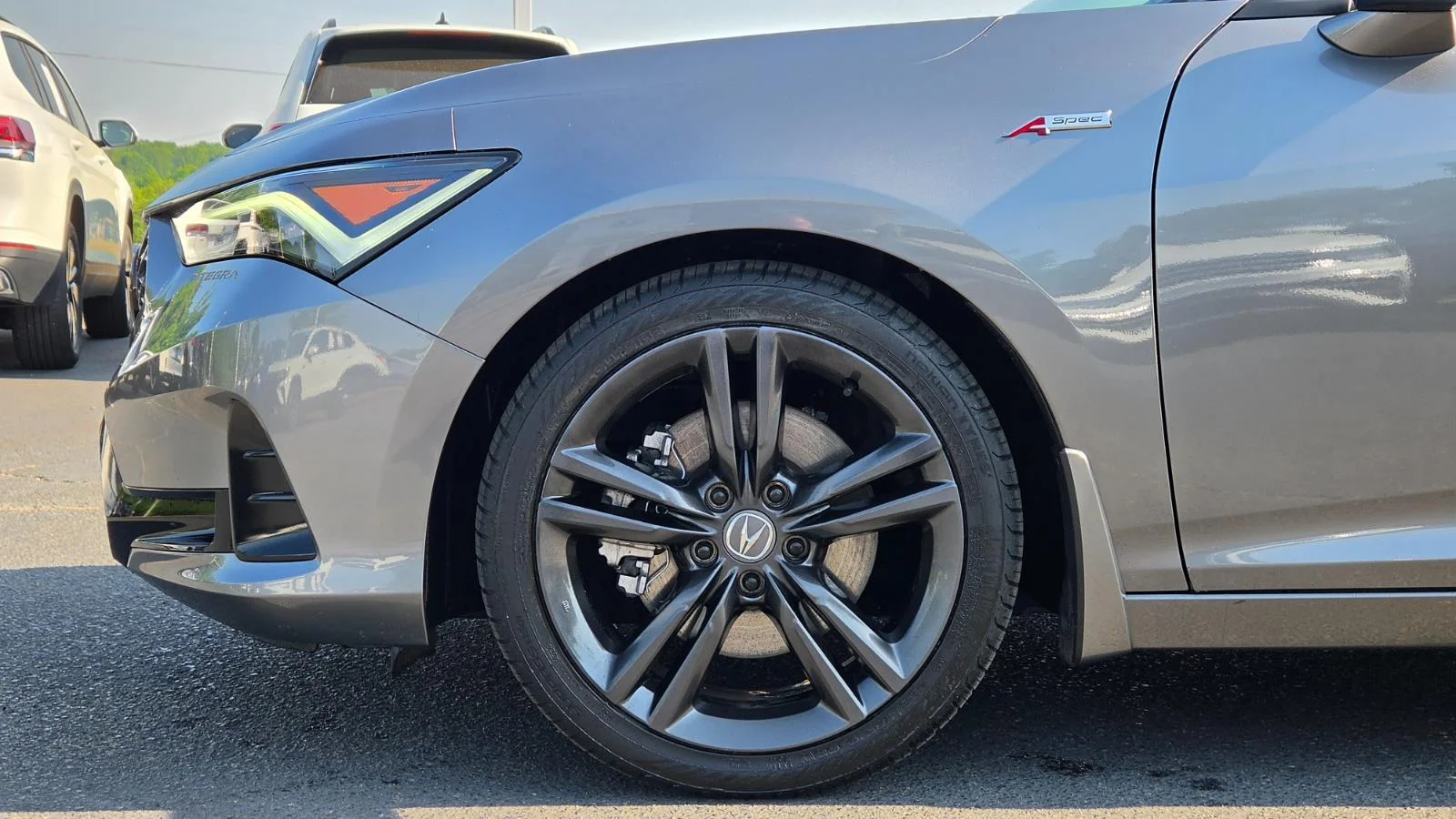 Used 2024 Liquid Carbon Metallic Acura w/A-SPEC image 12