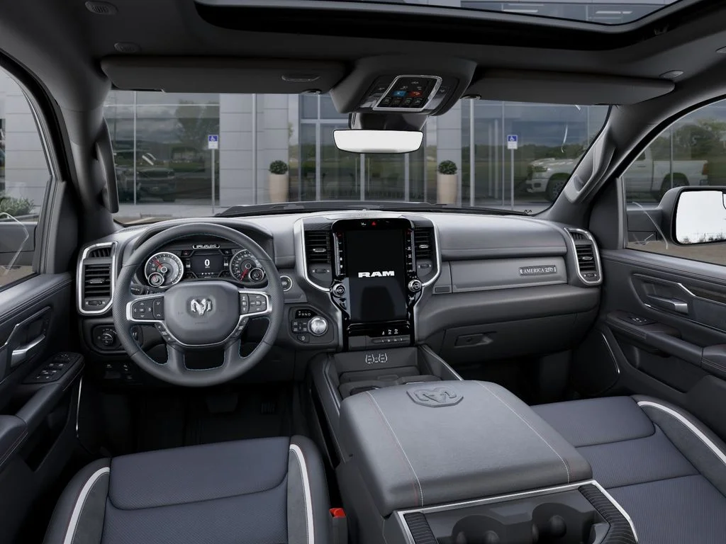 New 2026 Molten Red Pearl-Coat Exterior Paint RAM Laramie image 15