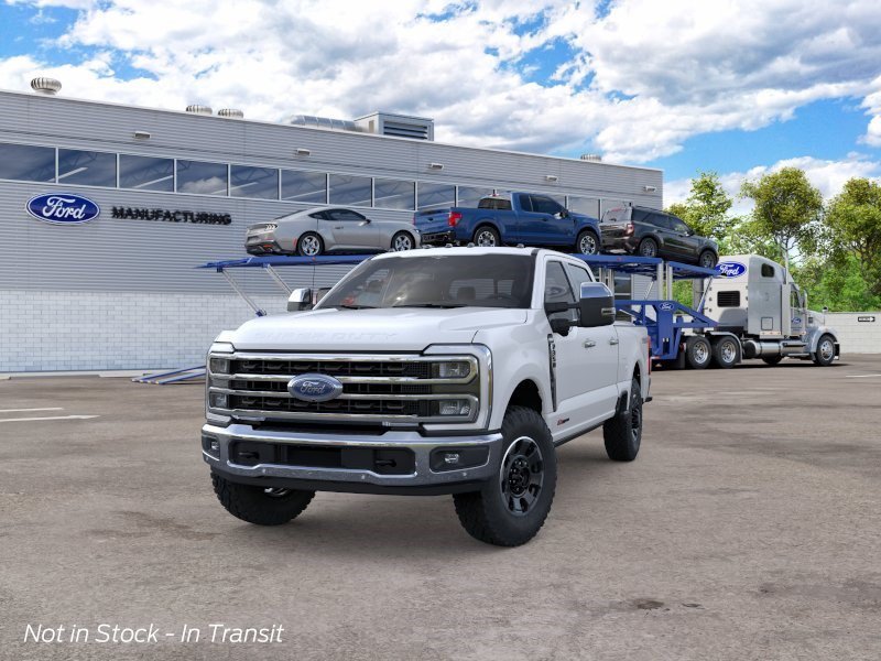 New 2026 Star White Metallic Tri-Coat Ford King Ranch image 2