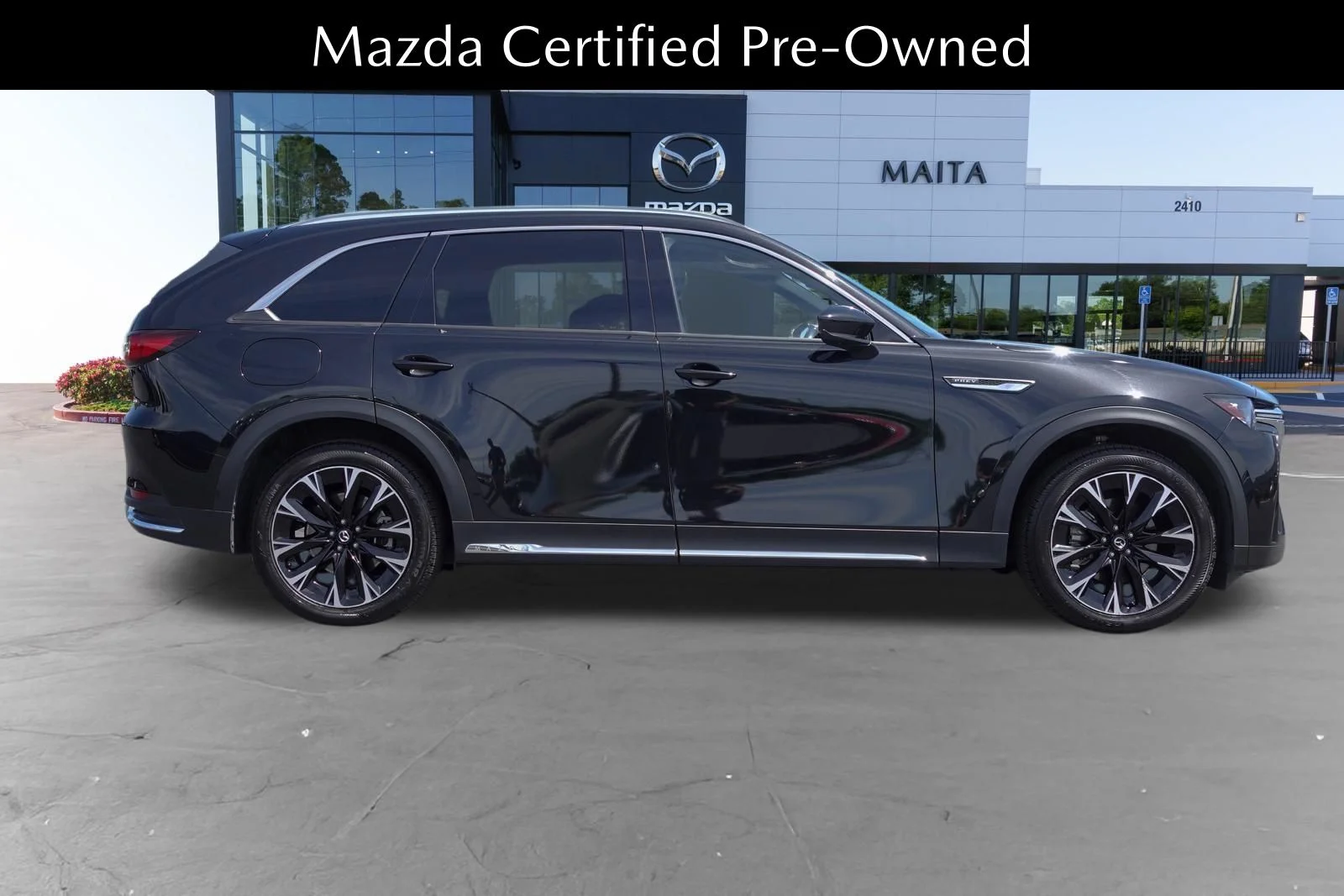 Certified Used 2024 Jet Black Mica Mazda Premium Plus image 2