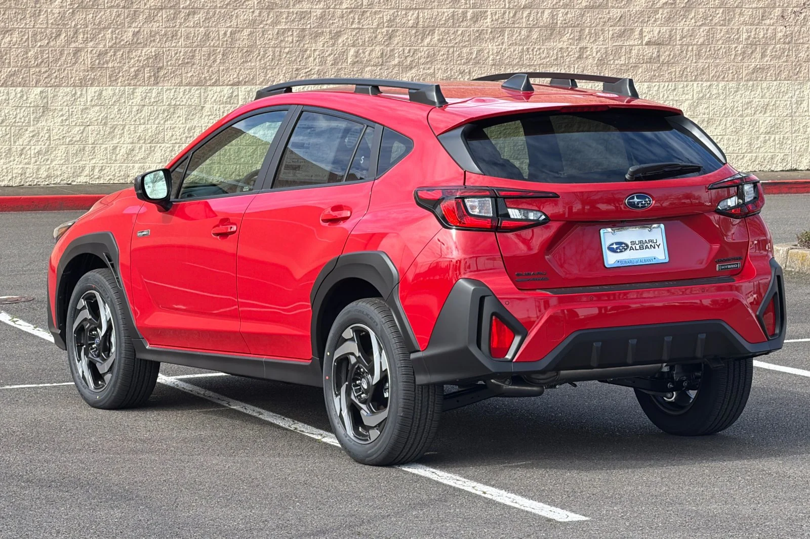 New 2026 PURE RED Subaru Limited Hybrid image 6