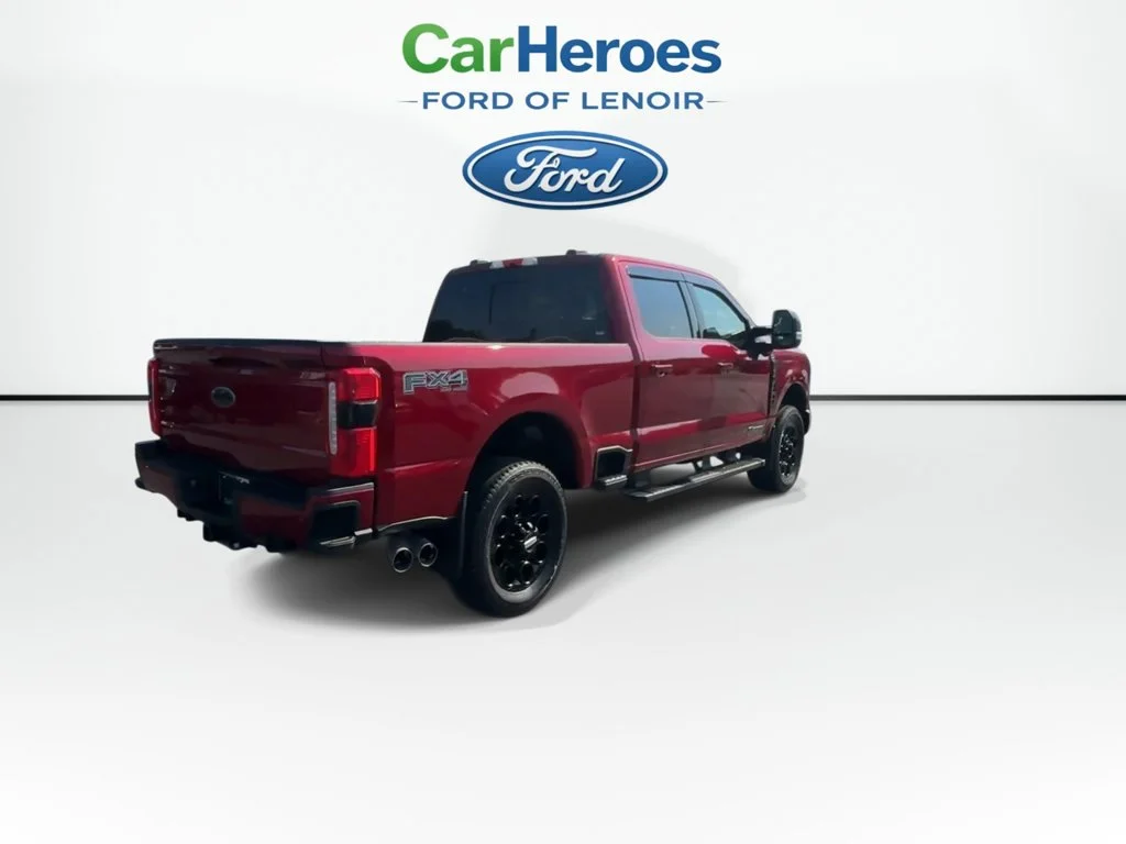 Used 2025 Red Ford Lariat image 8