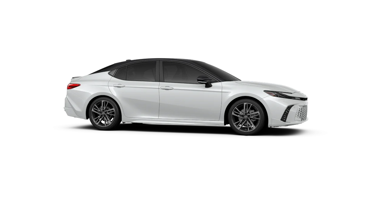 New 2027 Wind Chill Pearl with Midnight Black Metallic roof Toyota XSE image 13