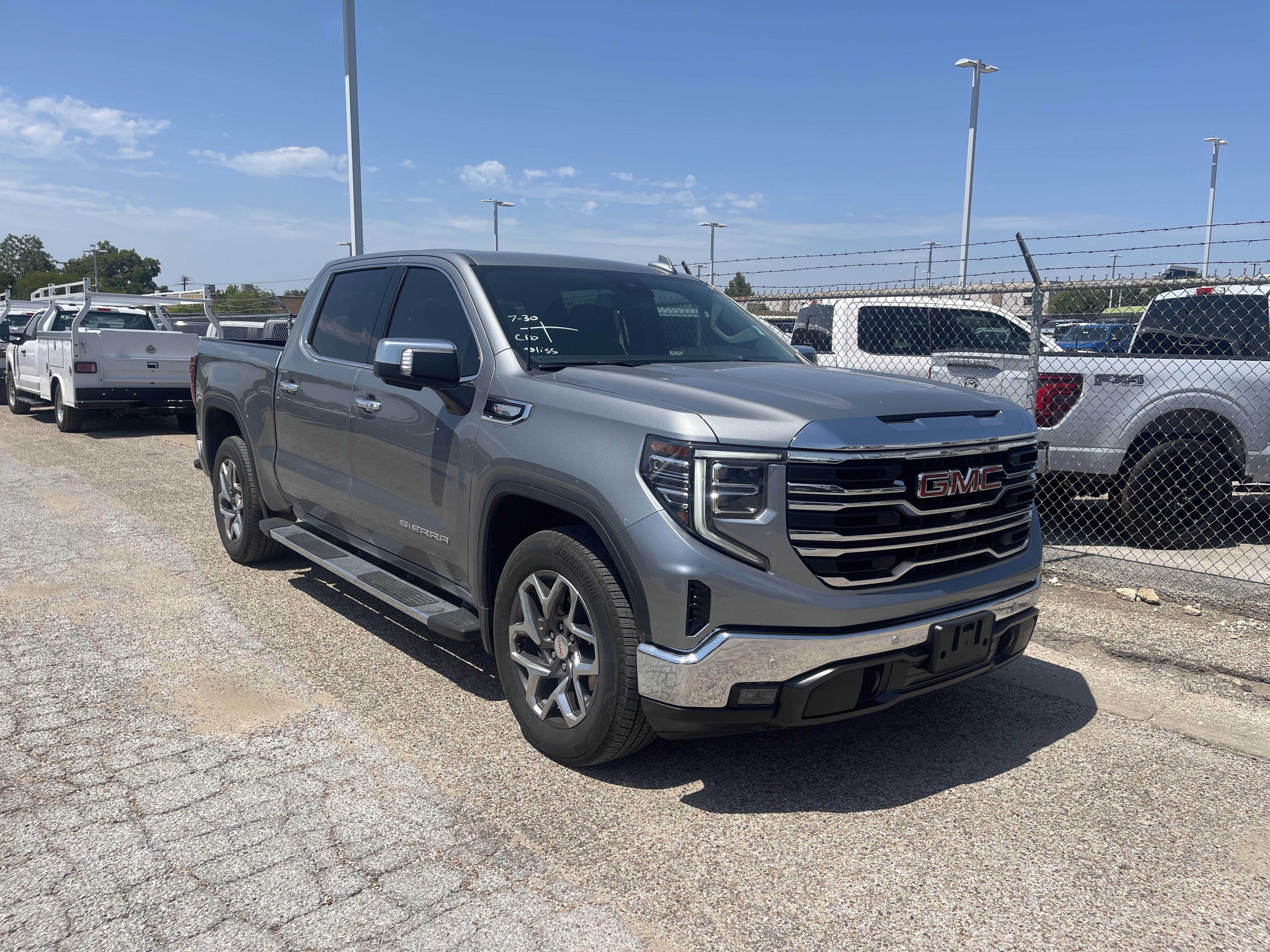Used 2024 Sterling Metallic GMC SLT image 2