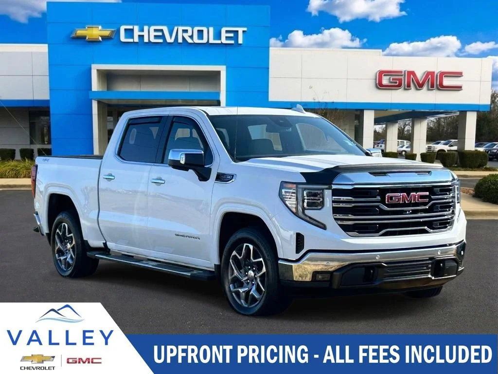New 2026 Summit White GMC SLT image 1