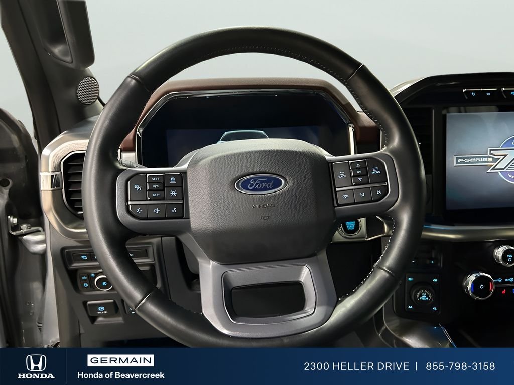 Used 2023 Iconic Silver Metallic Ford Lariat image 12