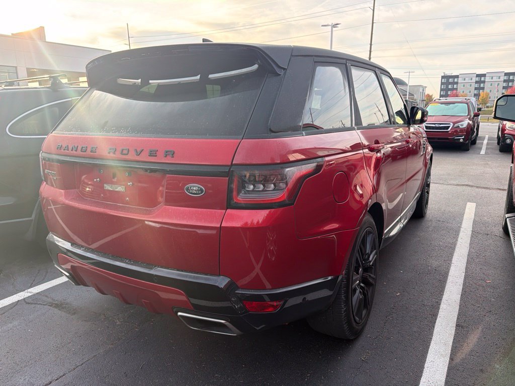 Used 2021 Firenze Red Metallic Land Rover HSE Silver Edition image 3