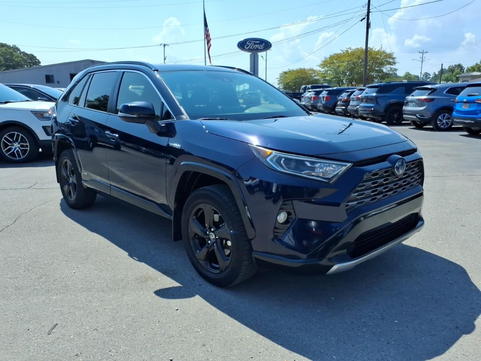 Used 2019 Blue Toyota XSE image 6