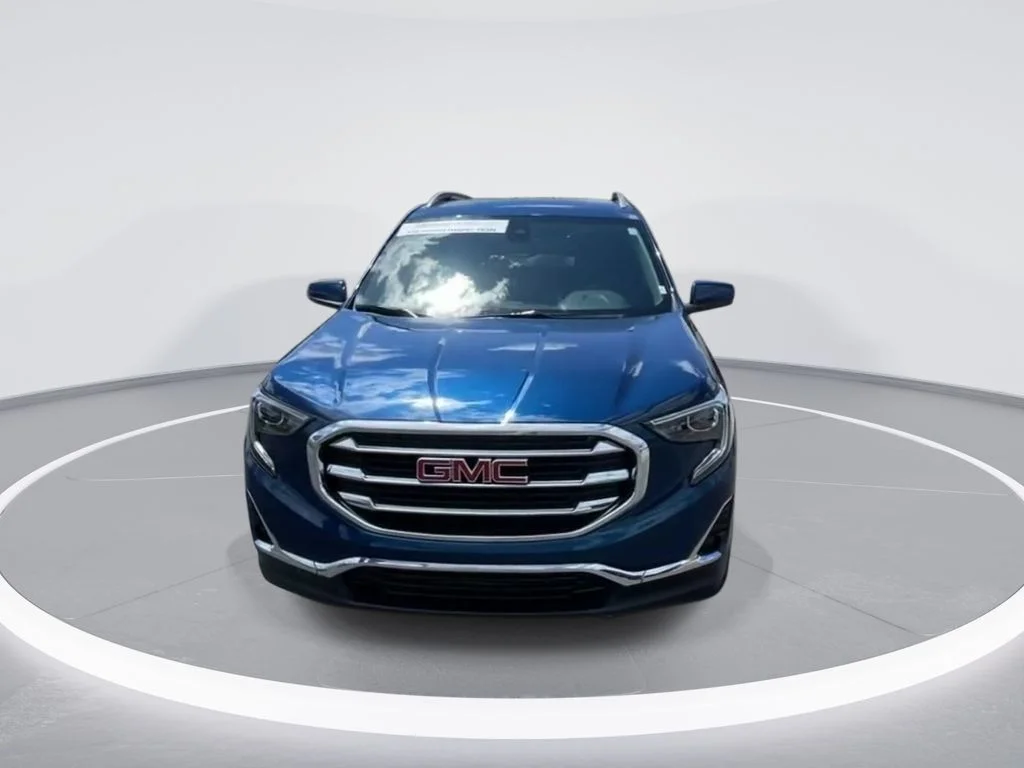 Used 2021 Blue GMC SLT image 3