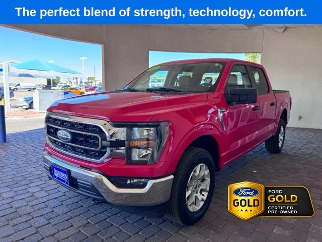 Certified Used 2023 Race Red Ford XLT image 1