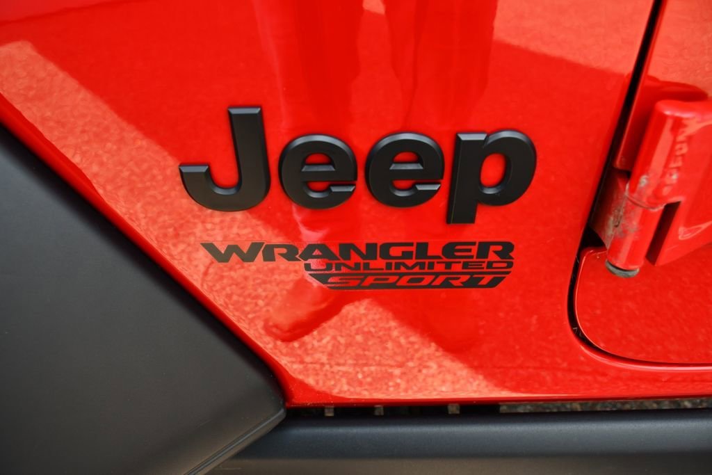 Used 2021 Red Jeep Unlimited Sport S image 34