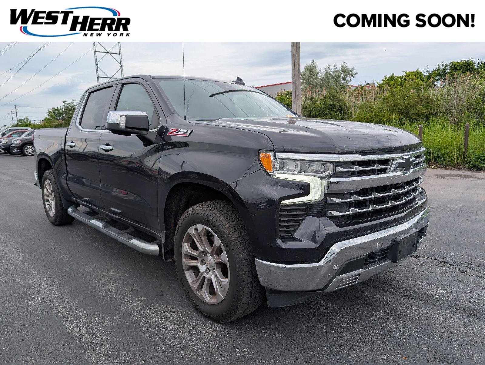 Used 2022 Dark Ash Metallic Chevrolet LTZ image 1