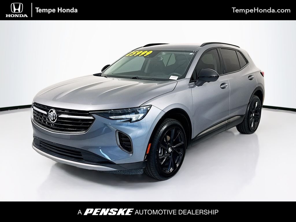 Used 2022 Satin Steel Gray Metallic Buick Essence image 1