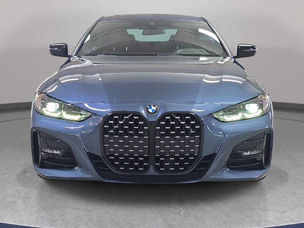Used 2022 Arctic Race Blue Metallic BMW 430i image 2