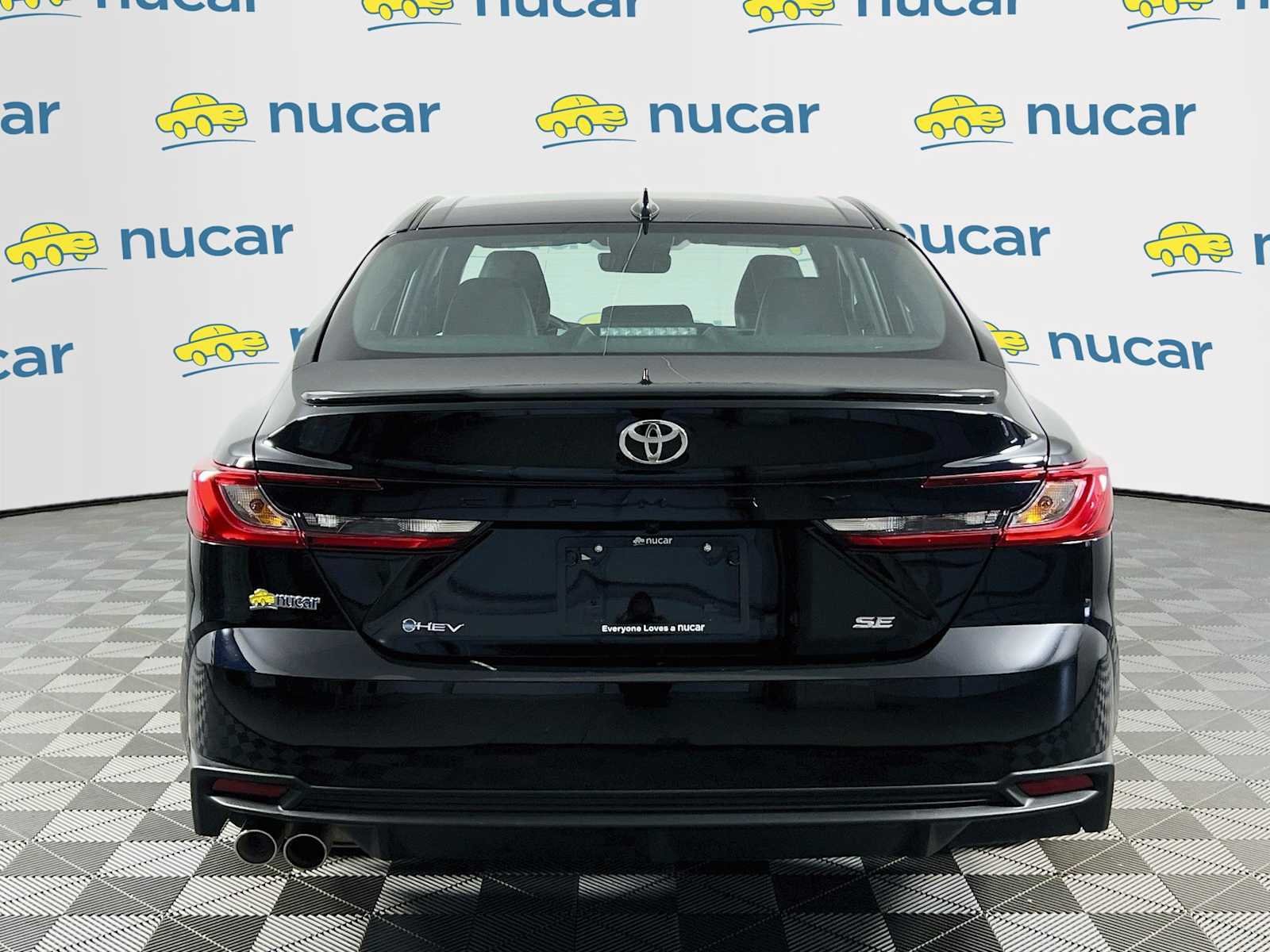 Certified Used 2026 Midnight Black Metallic Toyota SE image 6