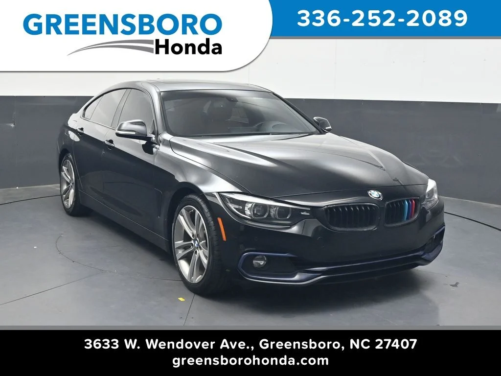Used 2018 Jet Black BMW 430i Gran Coupe image 1