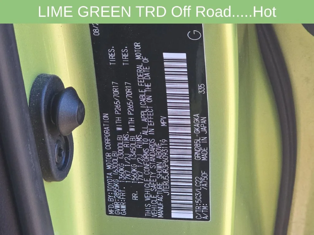 Used 2023 Green Toyota TRD Off-Road Premium image 23