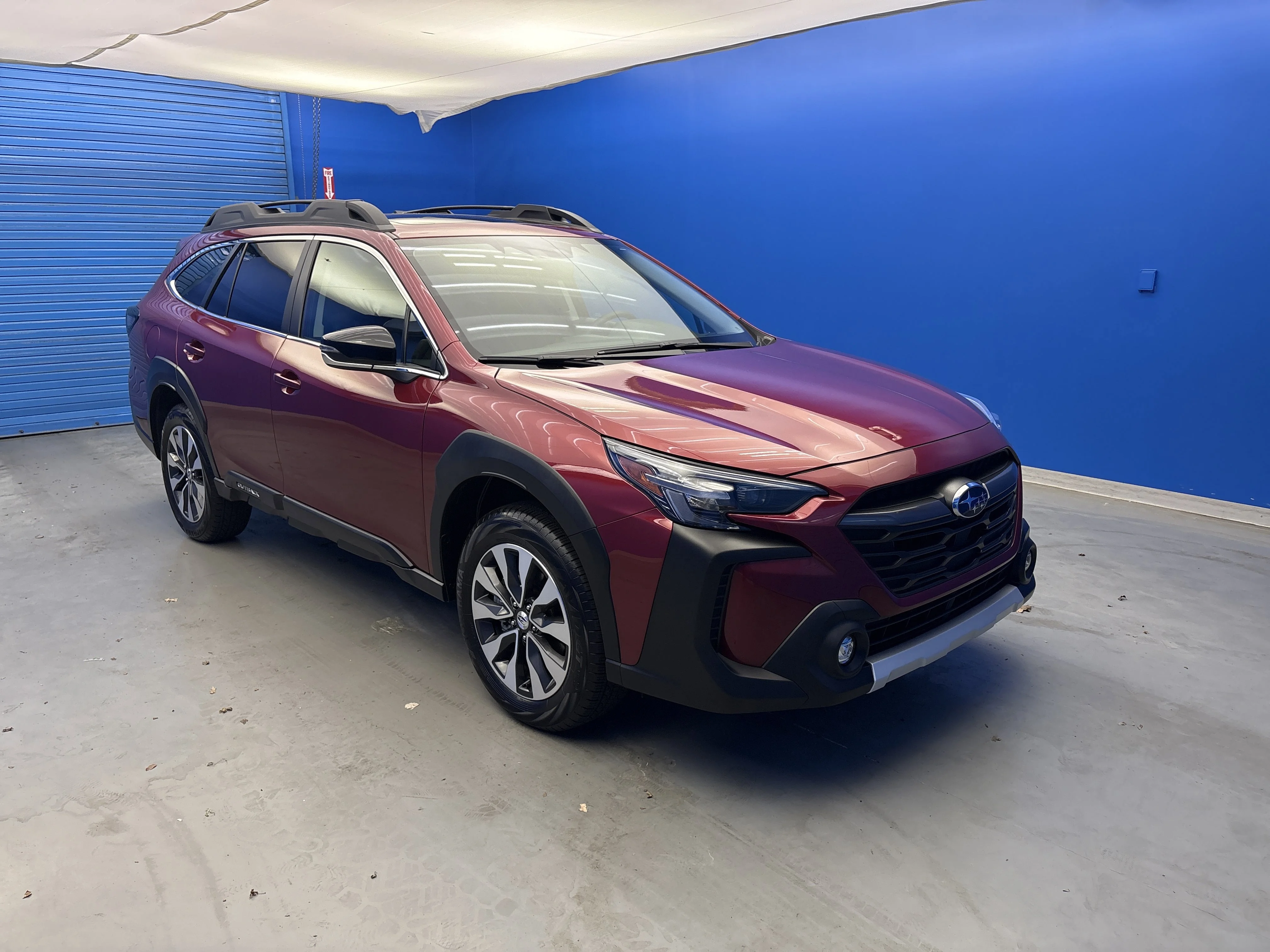 Used 2025 Crimson Red Pearl Subaru Limited image 2