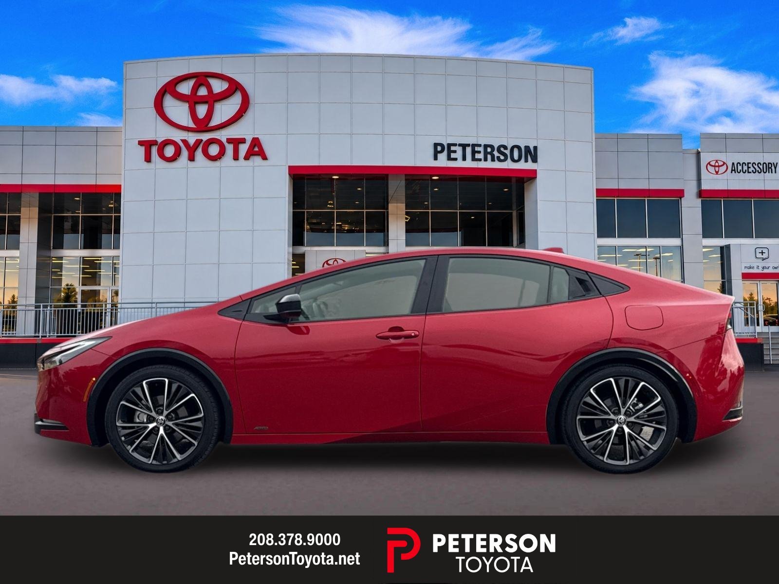 Used 2024 Red Toyota XLE image 6