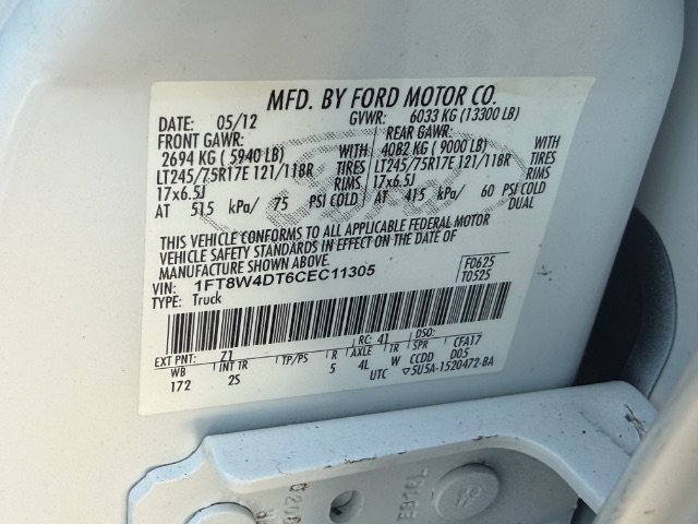 Used 2012 White Ford XLT image 23