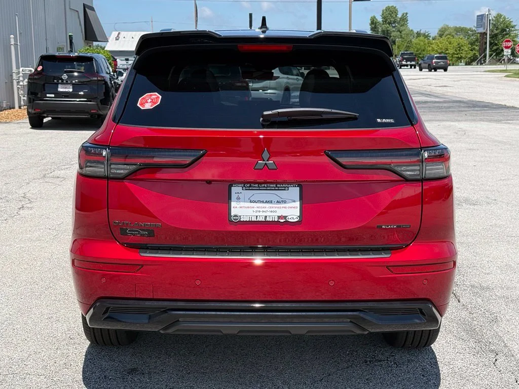 New 2026 Red Mitsubishi BLACK EDITION S-AWC image 6