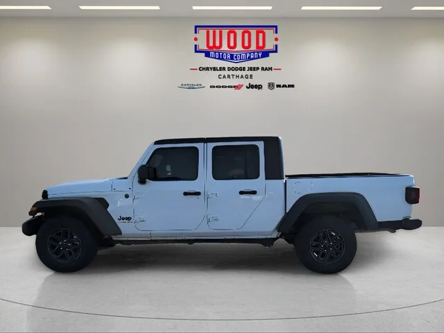Used 2025 Bright White Clearcoat Jeep Sport S image 6