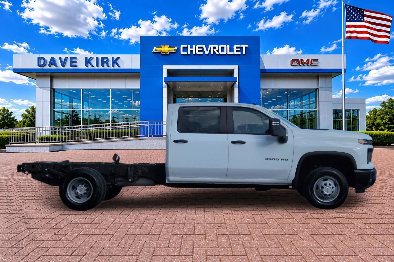 Used 2024 Summit White Chevrolet Work Truck image 2