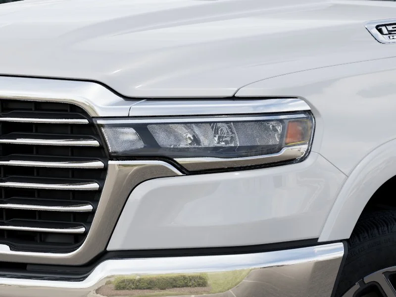New 2027 Bright White Clear-Coat Exterior Paint RAM Laramie image 10