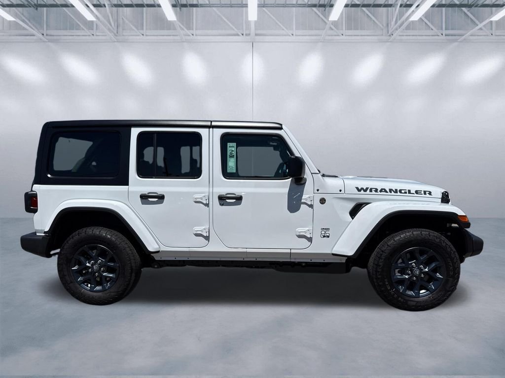 New 2026 Bright White Clear-Coat Exterior Paint Jeep 85th Anniversary Edition image 3