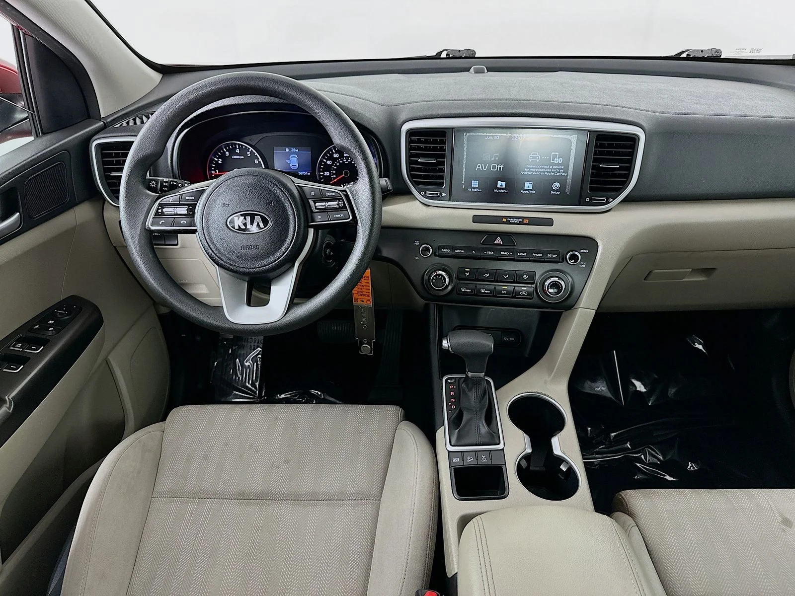 Used 2021 Hyper Red Kia LX image 21