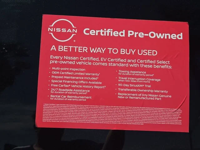 Certified Used 2026 Super Black Nissan Platinum image 4