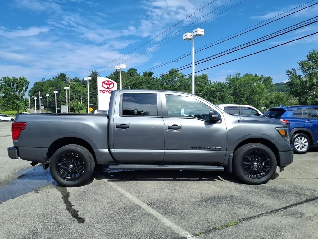 Used 2019 Gun Metallic Nissan SV image 3