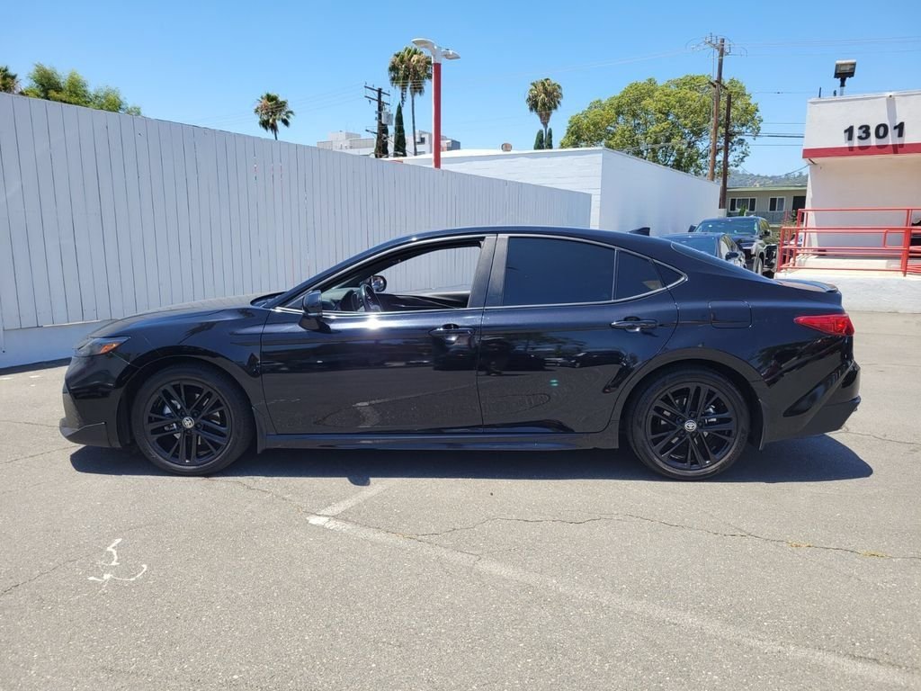 Used 2025 Midnight Black Metallic Toyota SE image 8