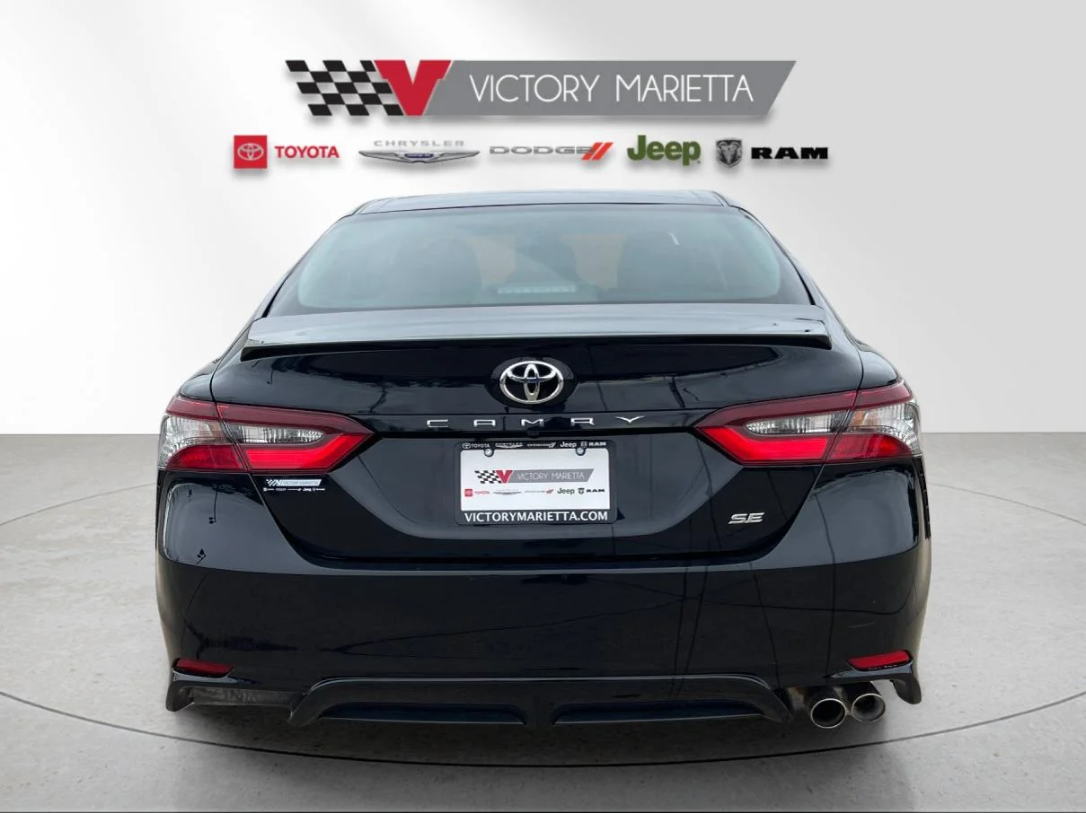 Used 2024 Black Toyota SE image 4