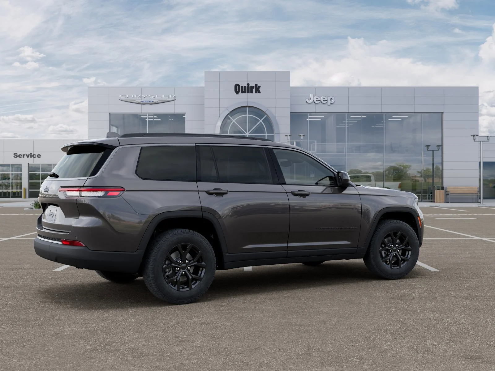 New 2026 Baltic Gray Metallic Clear-Coat Exterior Paint Jeep Laredo Altitude image 4